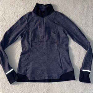 Lululemon herringbone quarter zip